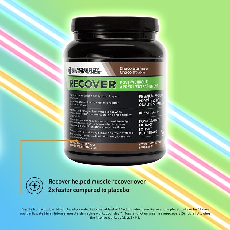 Recover helps muscles recover faster