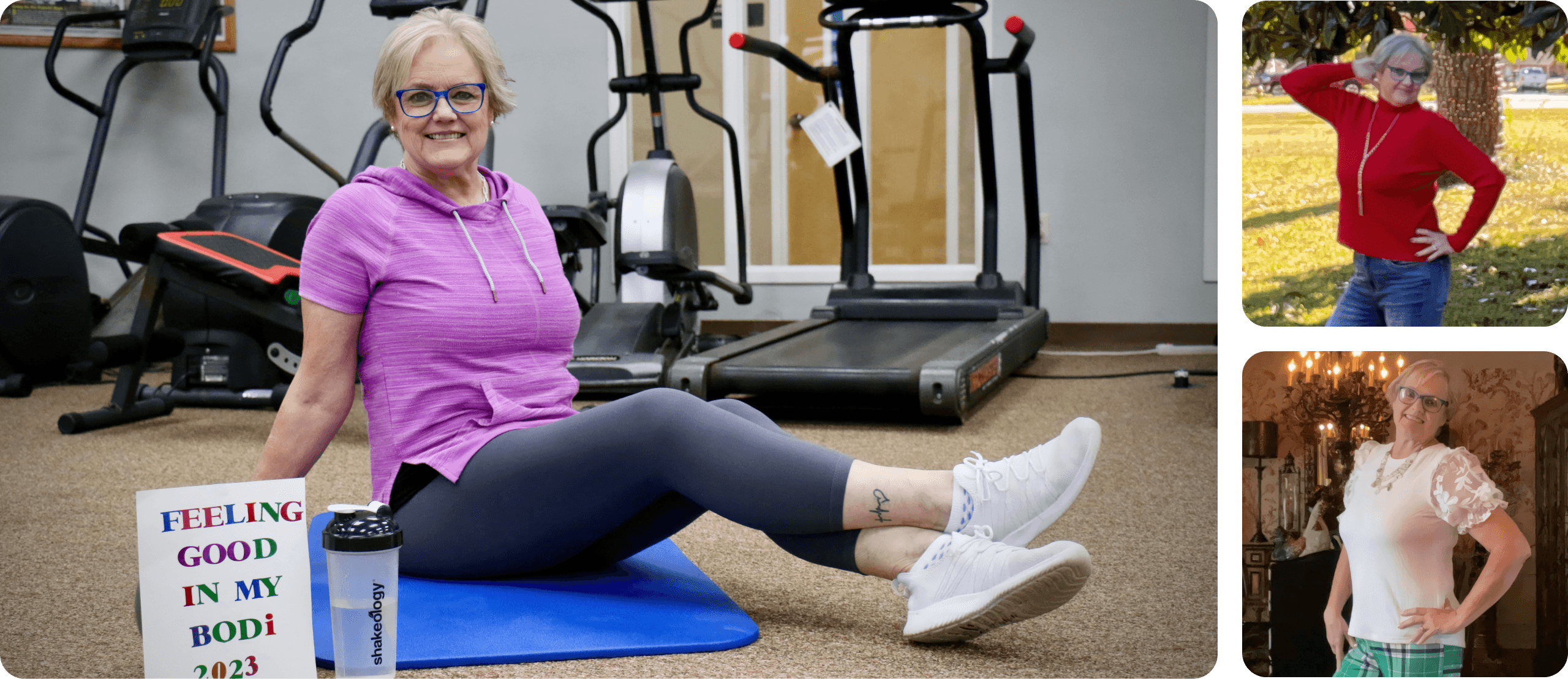 Becky's real life before and afters with BODi