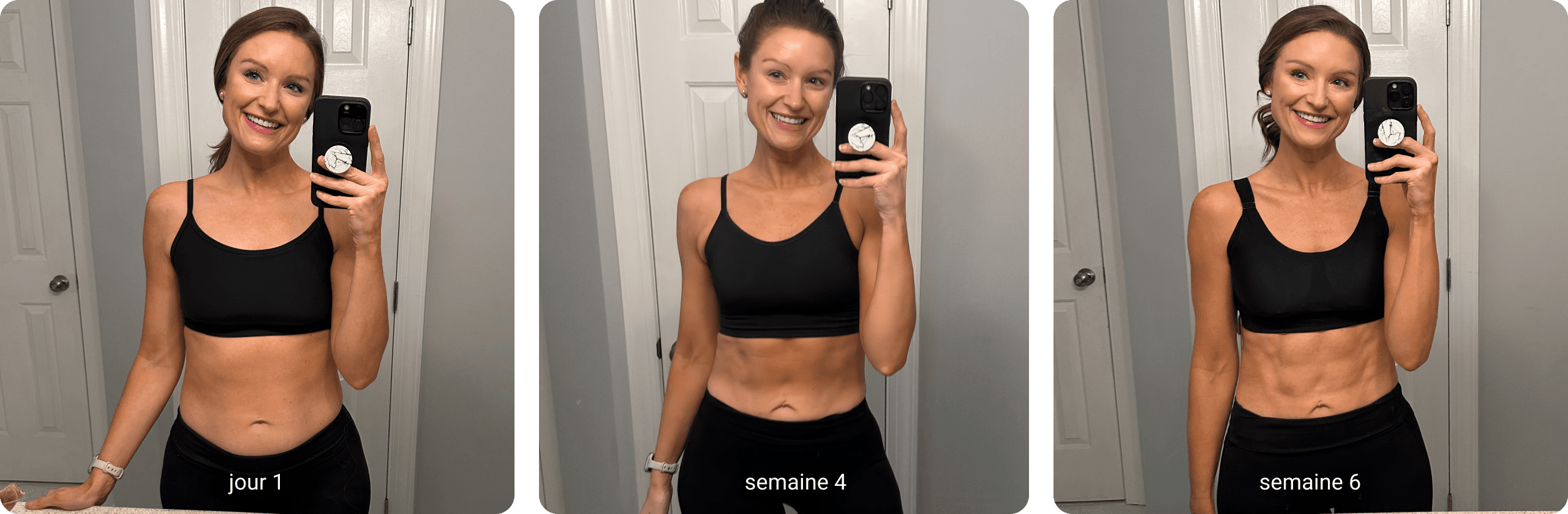 Katie's real life before and afters with BODi